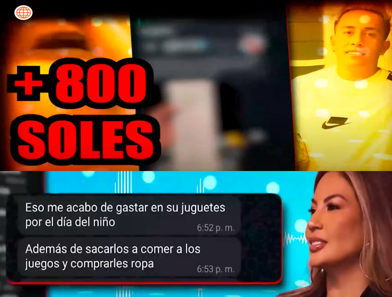 Pamela Lpez 'explota' contra Christian Cueva por depositarle solo 12 mil soles.