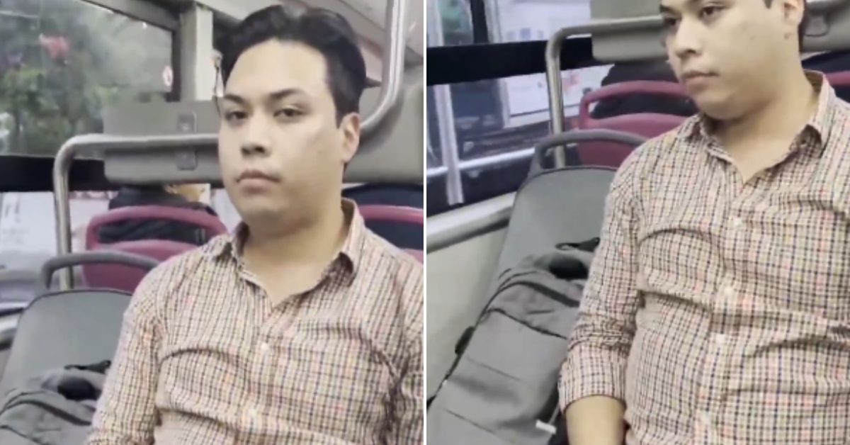 Joven paga doble pasaje para ocupar dos asientos en bus y fue regañado por no ceder el lugar