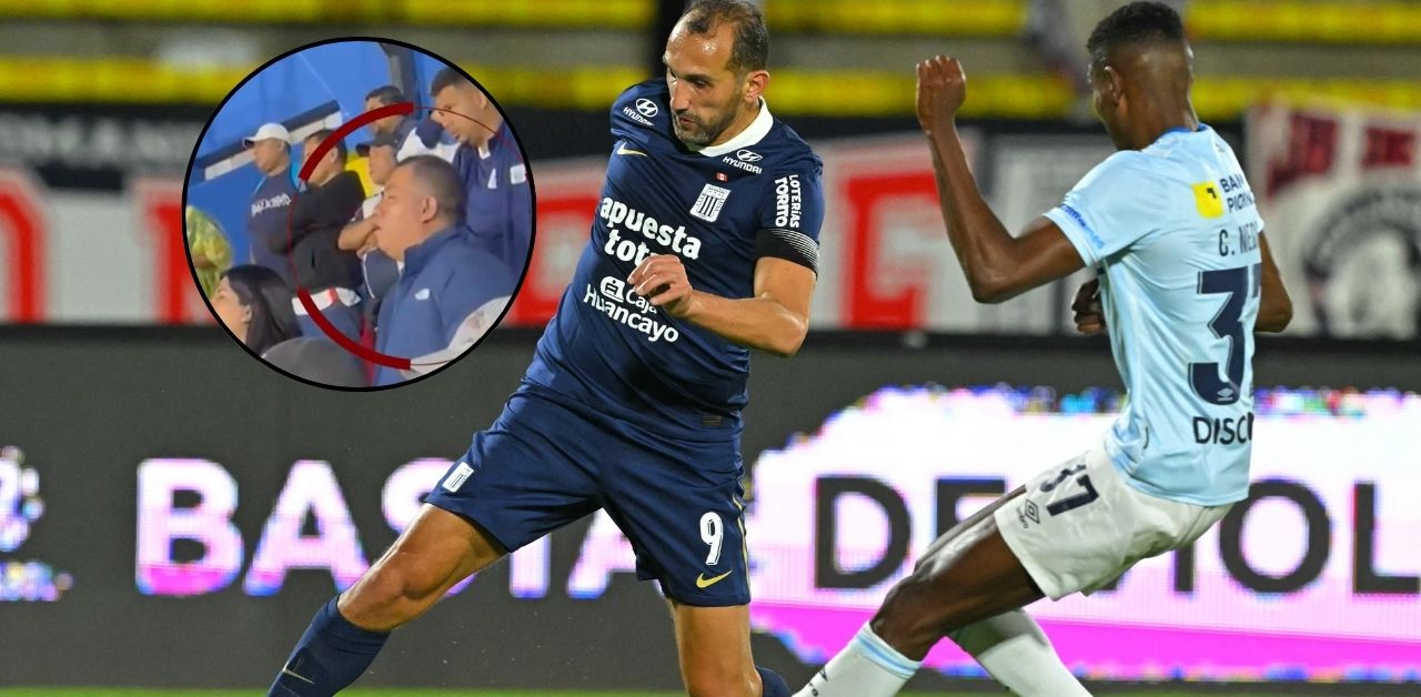 Darwin Espinoza pide licencia para no asistir al Pleno y es captado en partido de Alianza Lima en Ecuador