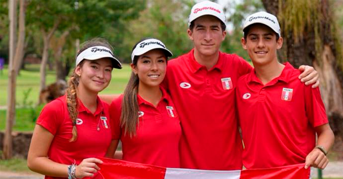 ¡Nuevo oro para Perú! Delegación nacional de golf se hace con presea en los Juegos Panamericanos Junior 2025