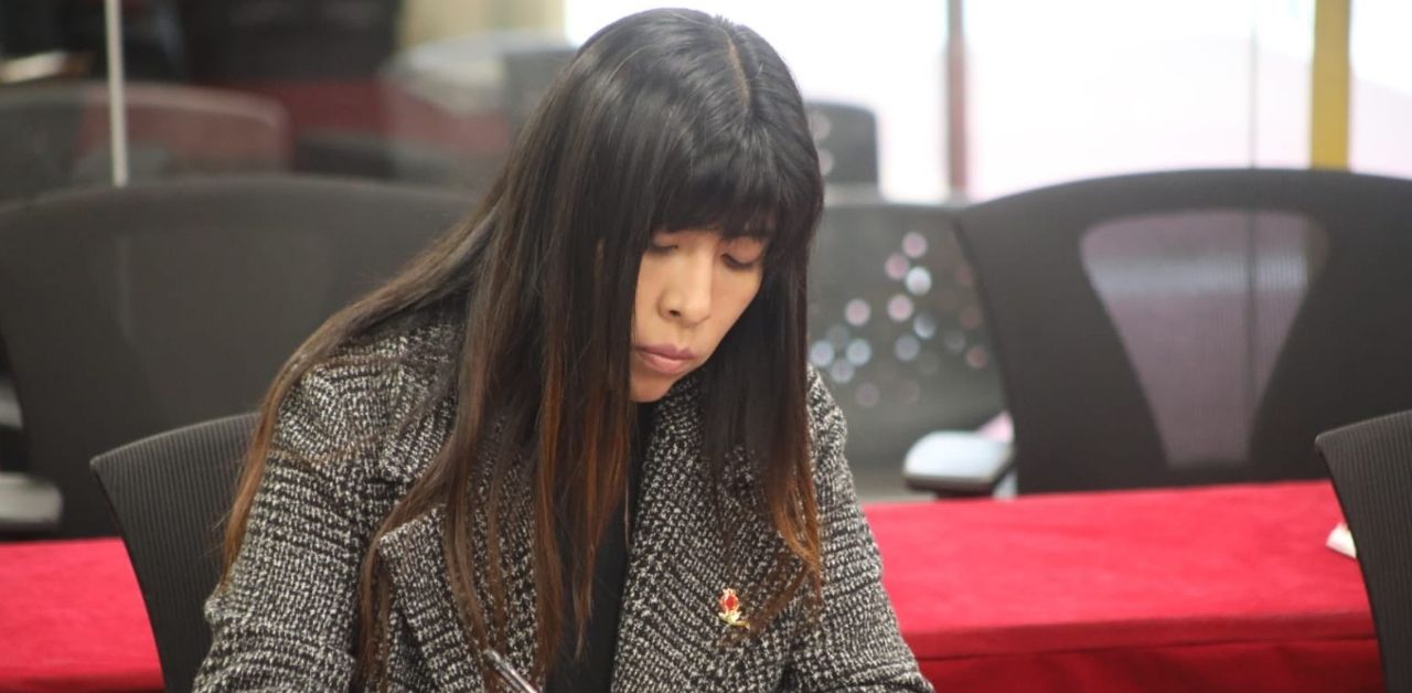 Betssy Chvez reaparece en audiencia del juicio oral.