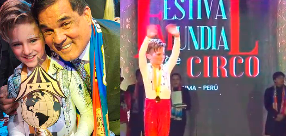 Dmytro fue el ganador del Premio Circo Oro en el Festival Mundial de Circo 2025.