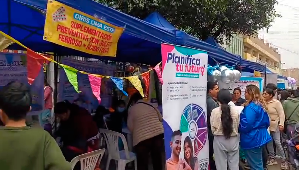 Campaa del Minsa ofrece descarte de anemia, suplementacin con hierro, atencin mdica y nutricional.