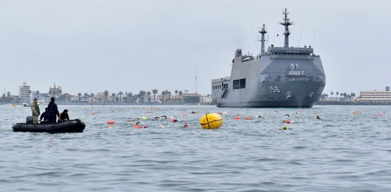 Fallece tcnico de la Marina de Guerra por oleajes anmalos en Lambayeque.