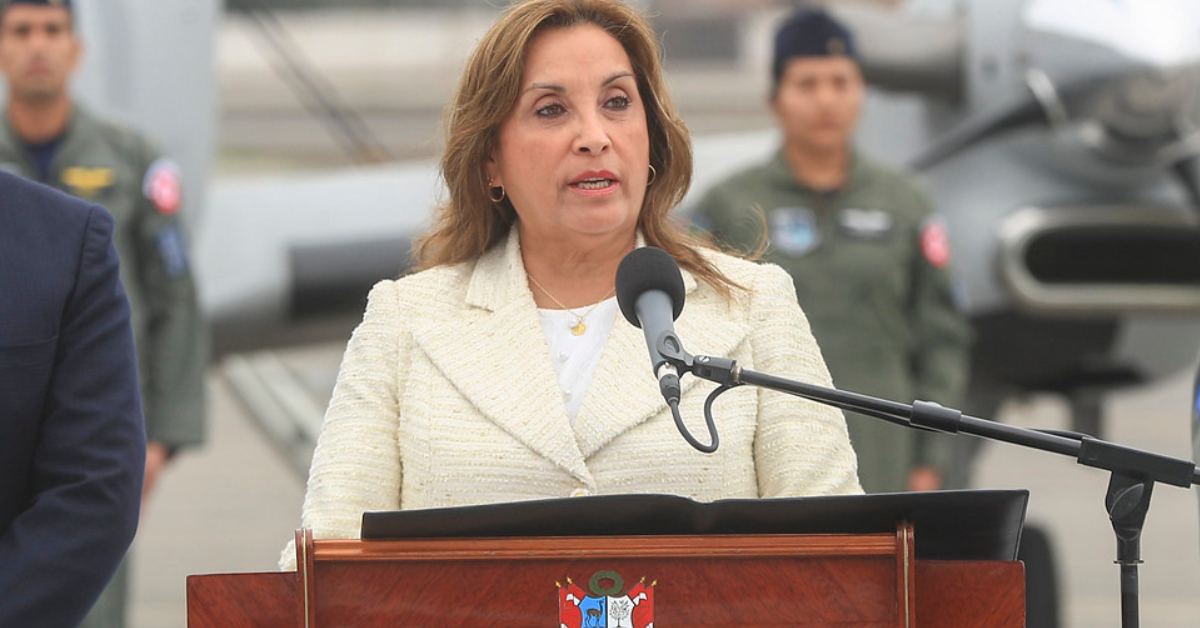 Dina Boluarte: "Es irresponsable cuando algunas voces perversas señalan que las compras de aeronaves son inútiles"