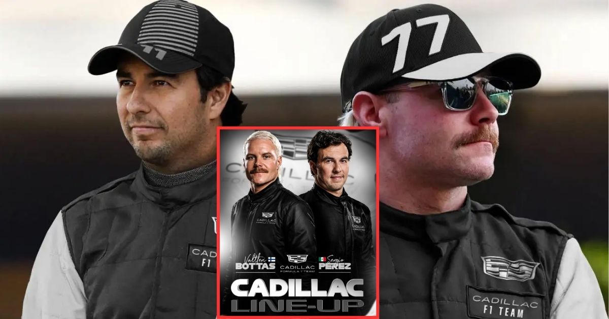 Fórmula 1: Cadillac confirmó a Checo Pérez y Valtteri Bottas como pilotos de su nueva escudería