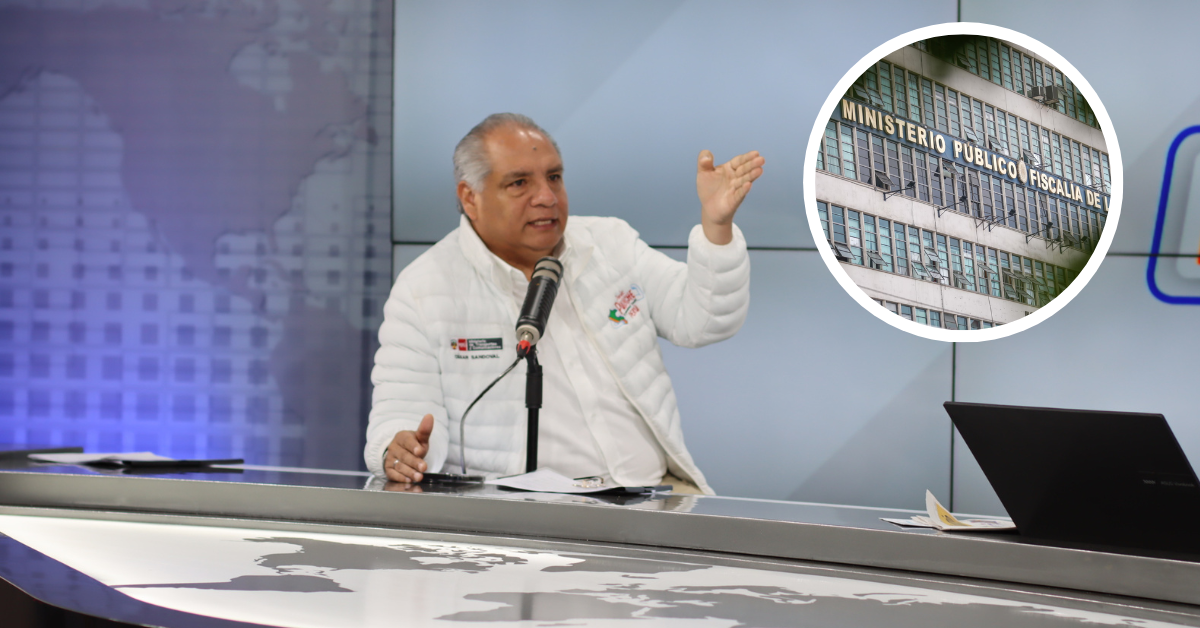 Ministro de Transportes propone reorganizar el Ministerio Público: "Se ha convertido en un instrumento político"