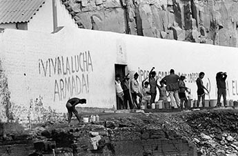 Amotinados de 'El Frontn'.
