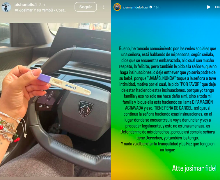 Josimar respuesta fuerte y claro tras insinuaciones de que sera el padre del beb que espera su "prima", Vernica Gonzlez.