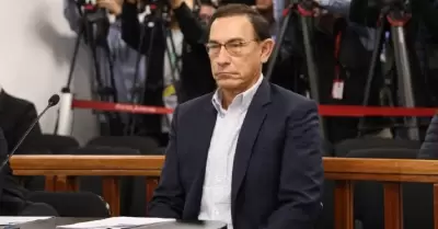 Nueva audiencia de pedido de prisin preventiva contra Martn Vizcarra ser el 8