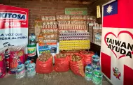 Exitosa y Gobierno de Taiwn entregan importante donacin de alimentos a olla comn en VMT