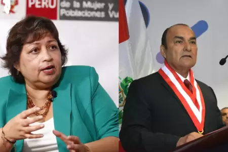 Ministra de la Mujer pide a Defensora del Pueblo explicar caso Gino Ros