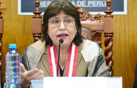 Delia Espinoza cuestiona falta de mayor presupuesto para Fiscala