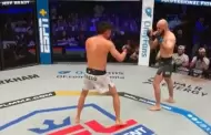 Jess 'El Mudo' Pinedo no pudo con rival ruso: Luchador peruano se rindi en el quinto round