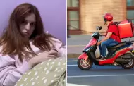 Joven pide hamburguesa por delivery y recibe inesperada propuesta del repartidor
