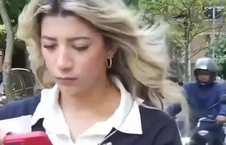 Periodista sufre robo en plena calle