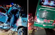 Tragedia en Pasco: Fatal choque entre bus interprovincial y automvil deja 4 muertos y dos heridos
