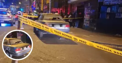 Presuntos extorsionadores balean colectivo en Comas