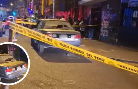 Presuntos extorsionadores balean colectivo en Comas