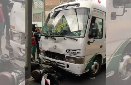 Bus del 'Chosicano' arrolla a tres personas