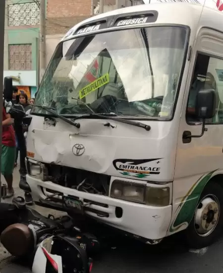 Bus del 'Chosicano' que atropell a tres personas contaba con documentacin en r