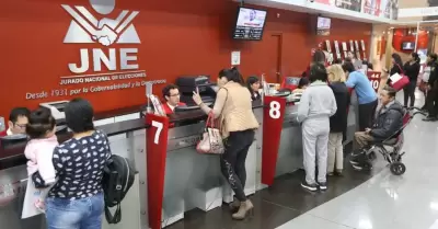 Solo 5 alianzas electorales han solicitados su incripción