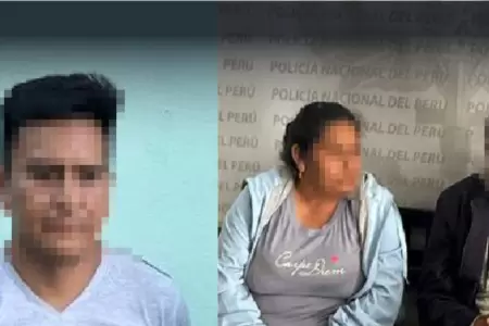 Fueron detenidos tres presuntos miembros de 'Los sureos del Vraem'