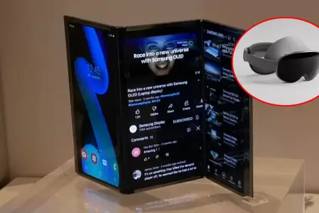 El Galaxy Z Trifold y el visor XR de Samsung.