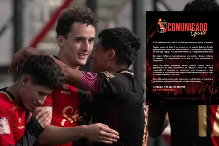 Melgar se pronunci tras triunfo por 'Walk Over'.