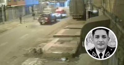 Polica falleci en enfrentamiento con delincuentes en La Victoria
