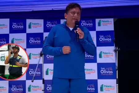 Alcalde de Los Olivos denuncia que el serenazgo viene siendo extorsionado