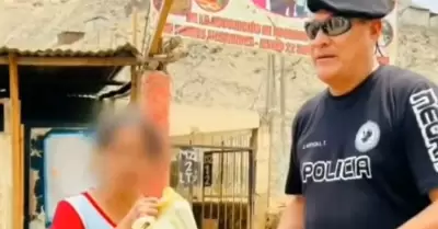 Coronel de la PNP acusado de abusar sexualmente a una mujer en una cebichera.