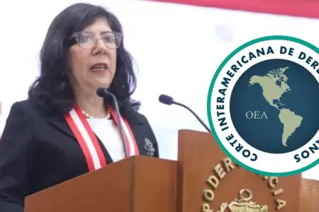 Janet Tello rechaza posible salida del Per de la Corte IDH.