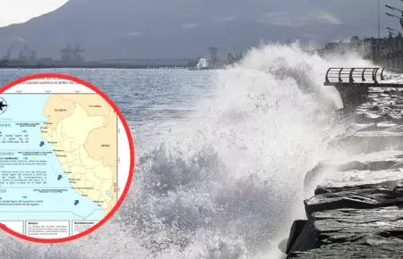 Oleaje anmalo en el litoral peruano.