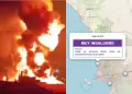 Ventanilla: Senamhi informa que calidad del aire es MUY INSALUBRE en zona afectada por incendio