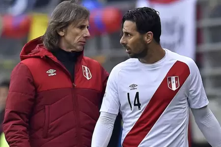 Ricardo Gareca habl de su relacin con Claudio Pizarro.