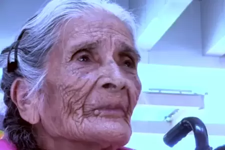 Abuelita logra obtener la visa