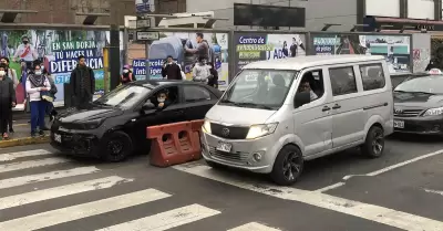 Colectiveros que operan en San Borja son extorsionados.
