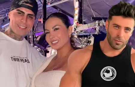 Revelan chat de Pamela Lpez y Renzo Spraggon.
