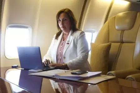 Presidenta Dina Boluarte inici su viaje al Asia.