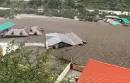 Aluvin en el Himalaya: Cuatro fallecidos y ms de 100 desparecidos tras inundacin al norte de la India