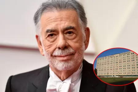 Francis Ford Coppola hospitalizado en Italia