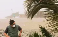 INDECI: Fenmeno que provoc tormenta de arena ya "desapareci" pero fuertes vientos continan