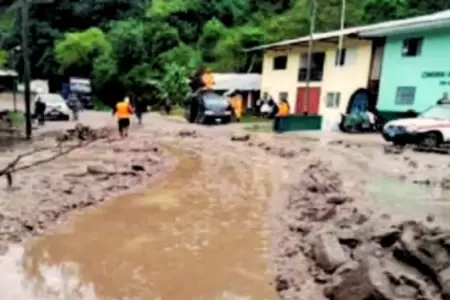 Se activa alerta roja en Amazonas y Cajamarca