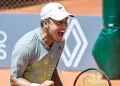 Gonzalo Bueno no deja de ganar: Tenista peruano avanz a octavos en el Challenger de Cordenons