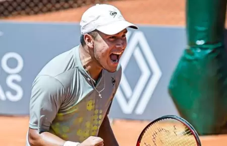Gonzalo Bueno avanza en Challenger en Italia.