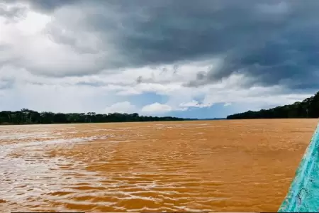 Advierten incremento de la velocidad del viento en Ucayali y Madre de Dios.