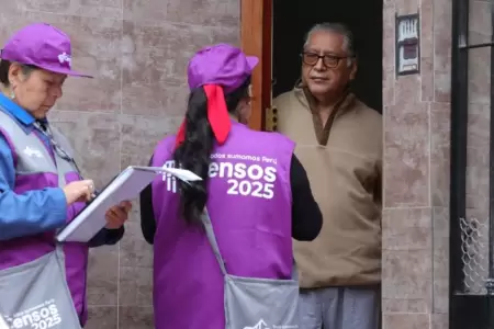 INEI rechaza agresin verbal contra censista