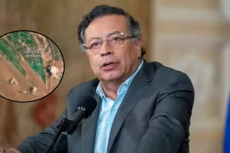 Gustavo Petro va a insistir en acusar al Per de "copar" territorio