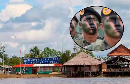 Militares llegaron a la isla Santa Rosa.